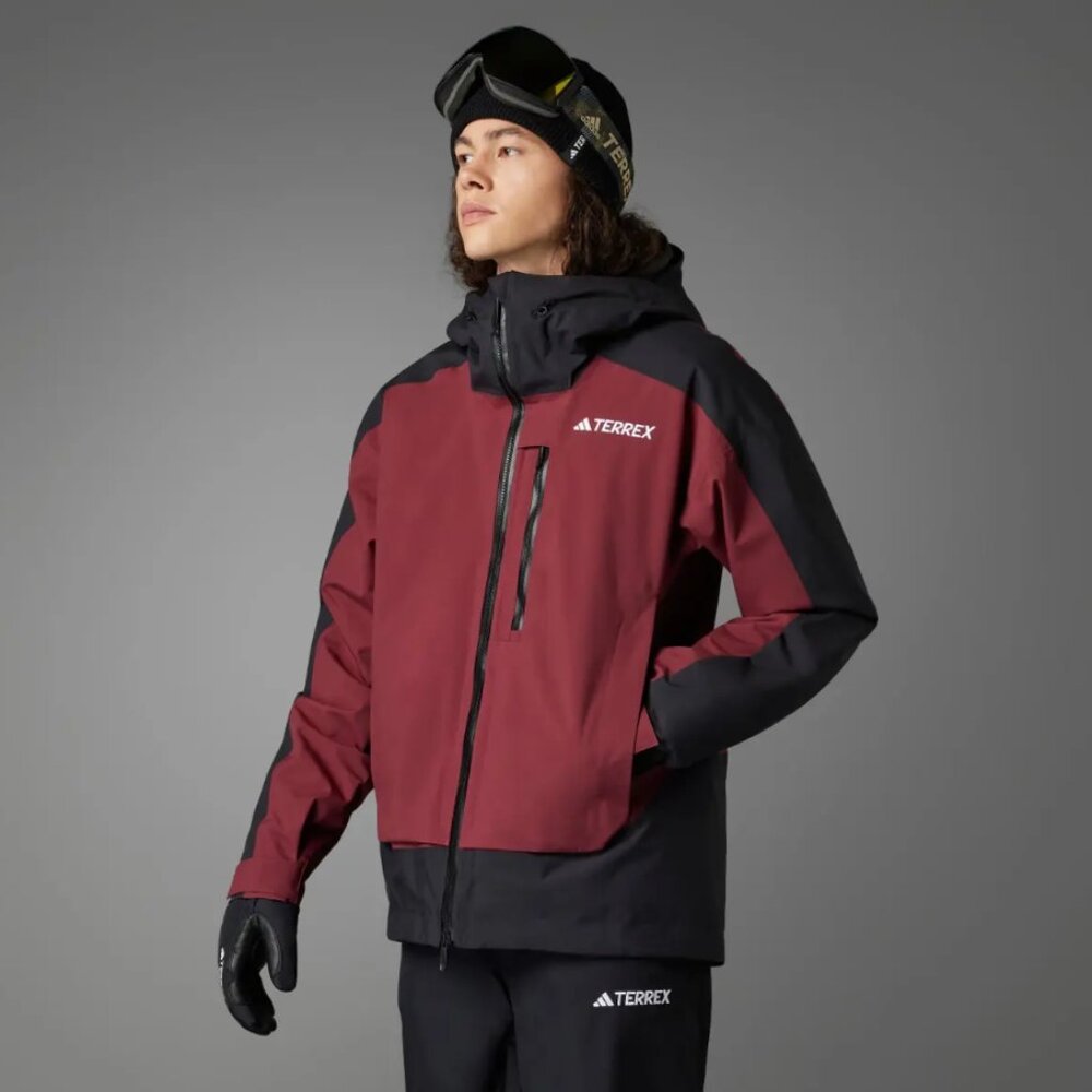 Adidas Terrex Xperior 2L Insulated RAIN.RDY Primaloft Jacket Red Size Medium